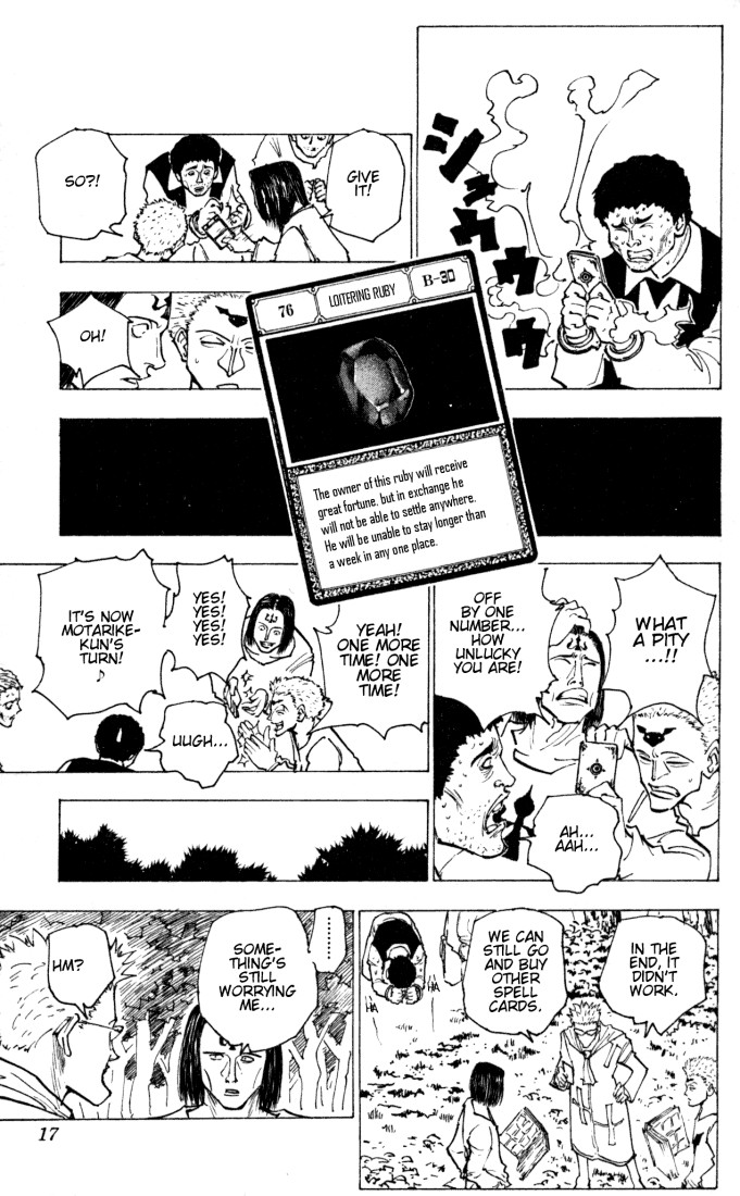 Hunter x Hunter Manga Chapter 152 page 11 - Contact