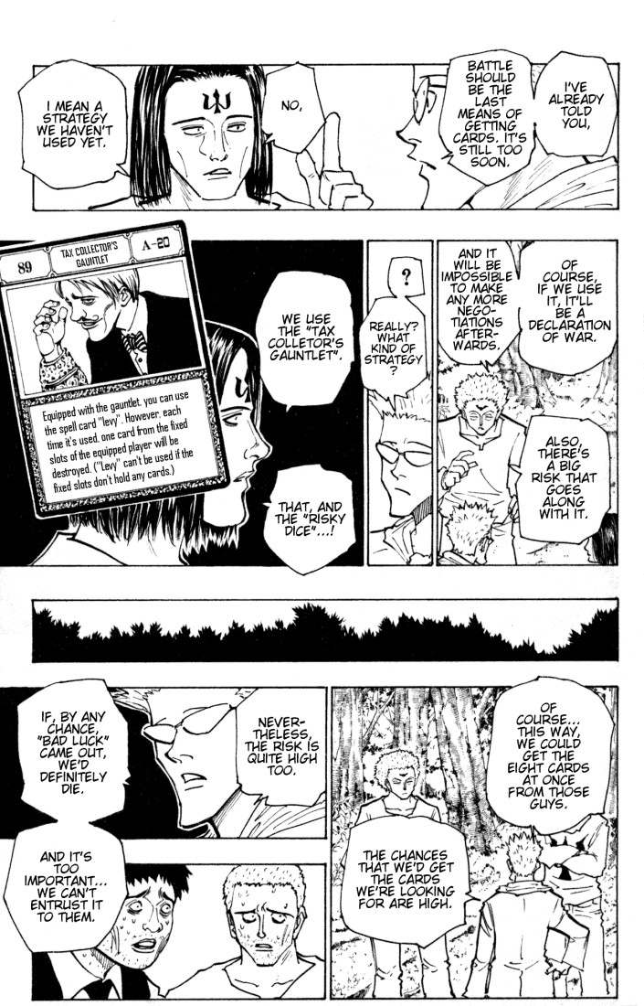 Hunter x Hunter Manga Chapter 152 page 13 - Contact