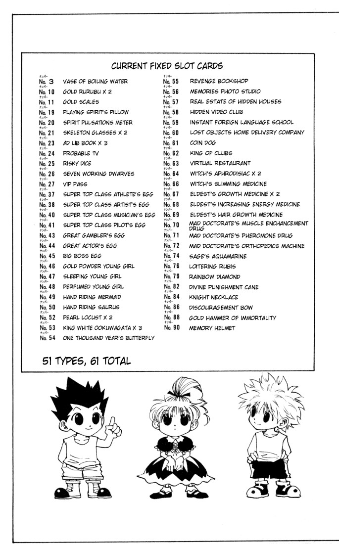 Hunter x Hunter Manga Chapter 152 page 2 - Contact