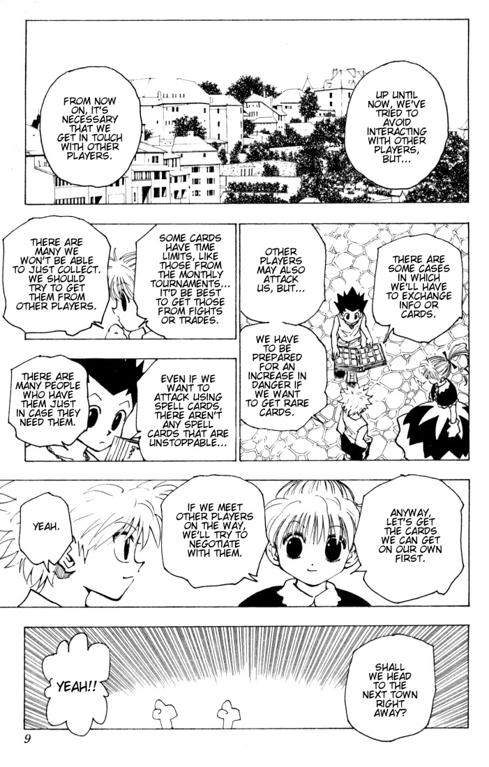 Hunter x Hunter Manga Chapter 152 page 3 - Contact