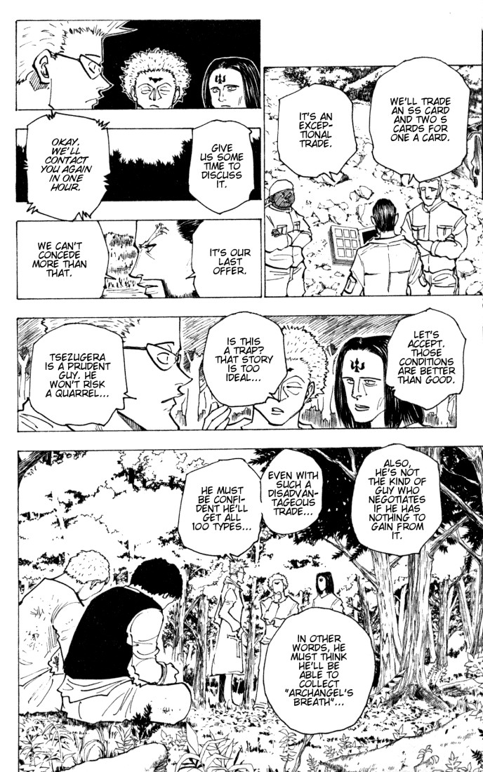 Hunter x Hunter Manga Chapter 152 page 6 - Contact