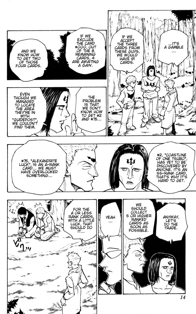 Hunter x Hunter Manga Chapter 152 page 8 - Contact