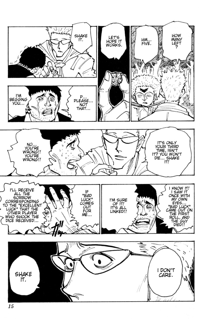 Hunter x Hunter Manga Chapter 152 page 9 - Contact