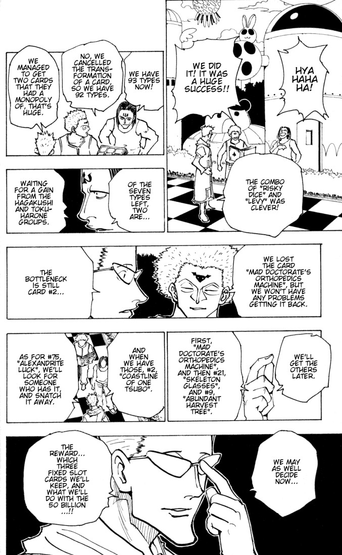 Hunter x Hunter Manga Chapter 153 page 12 - Success