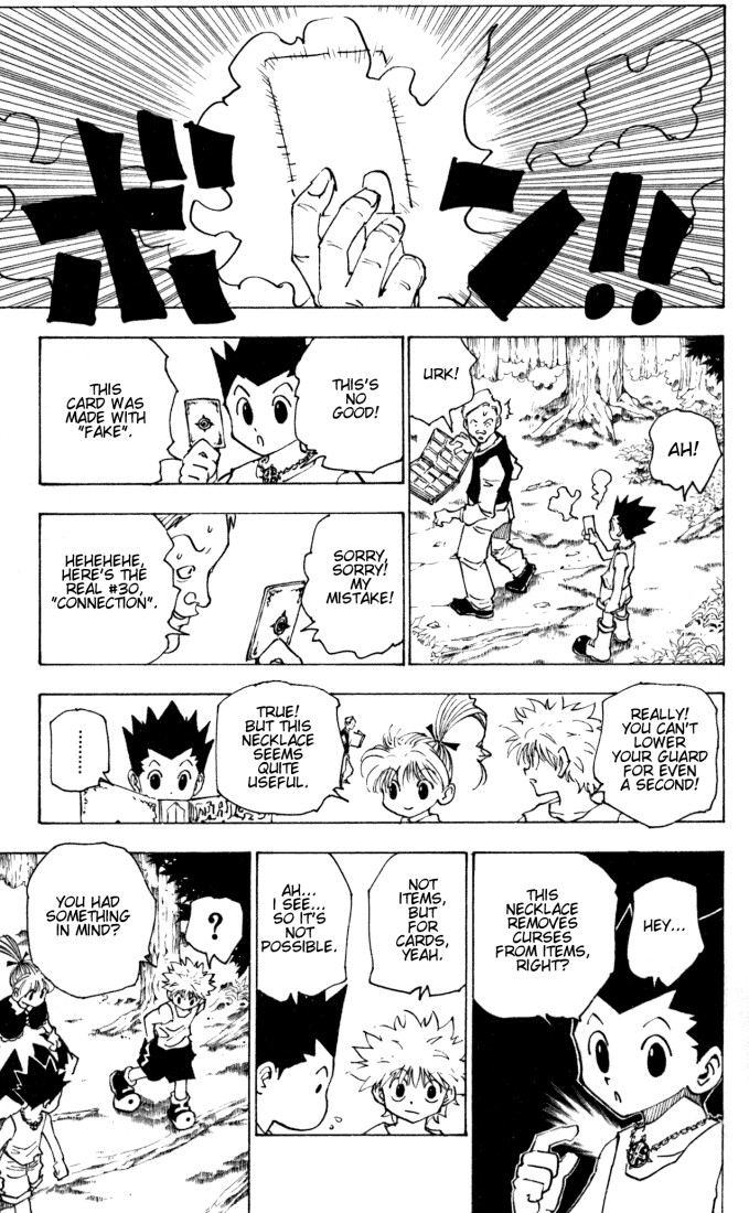 Hunter x Hunter Manga Chapter 153 page 13 - Success