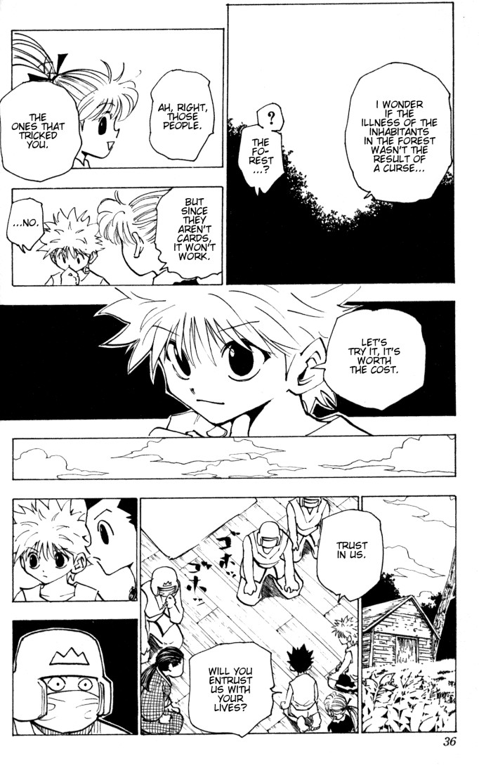 Hunter x Hunter Manga Chapter 153 page 14 - Success