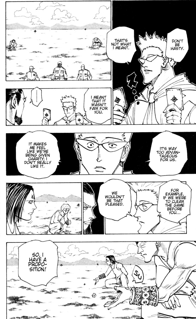 Hunter x Hunter Manga Chapter 153 page 4 - Success