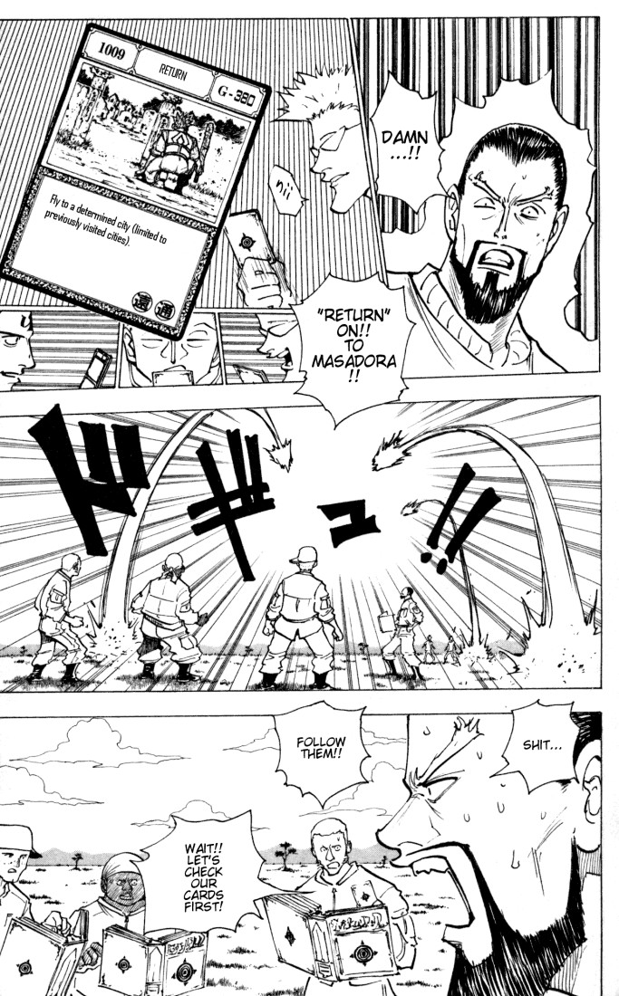 Hunter x Hunter Manga Chapter 153 page 7 - Success