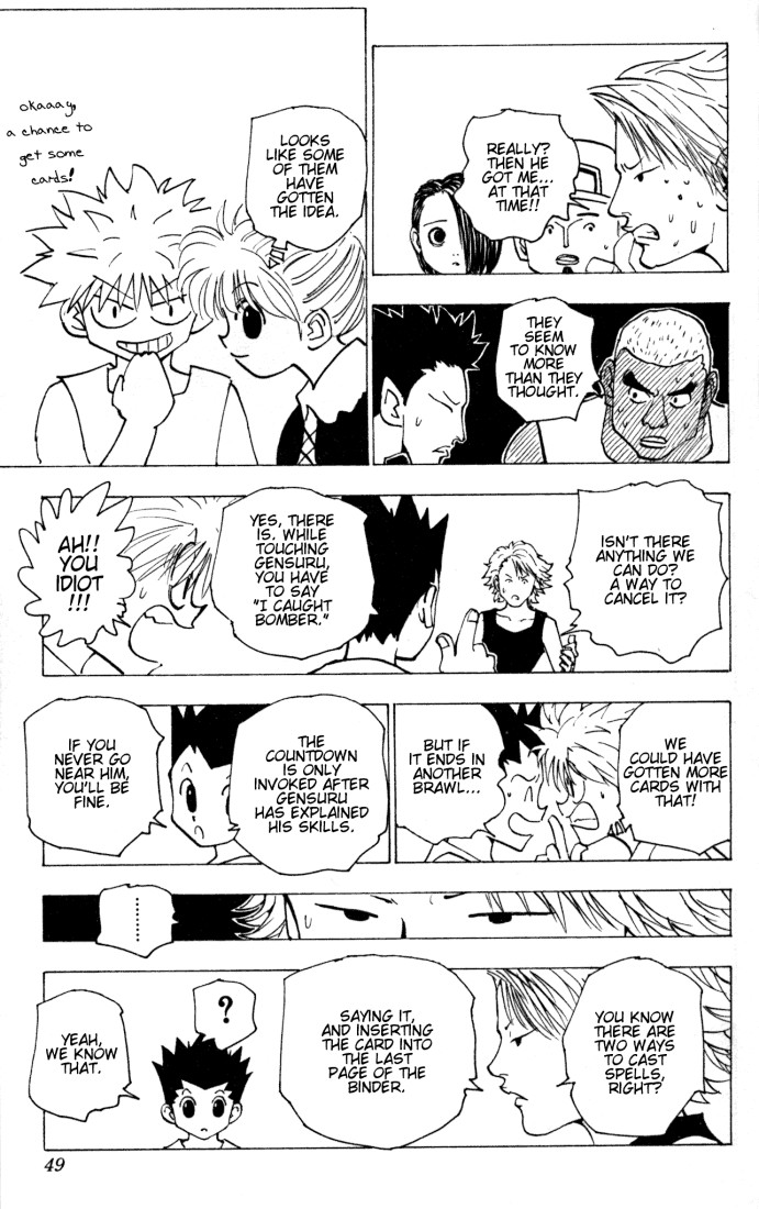 Hunter x Hunter Manga Chapter 154 page 11 - Common Cause