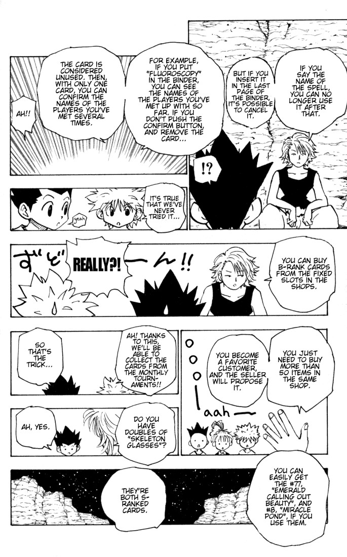 Hunter x Hunter Manga Chapter 154 page 12 - Common Cause
