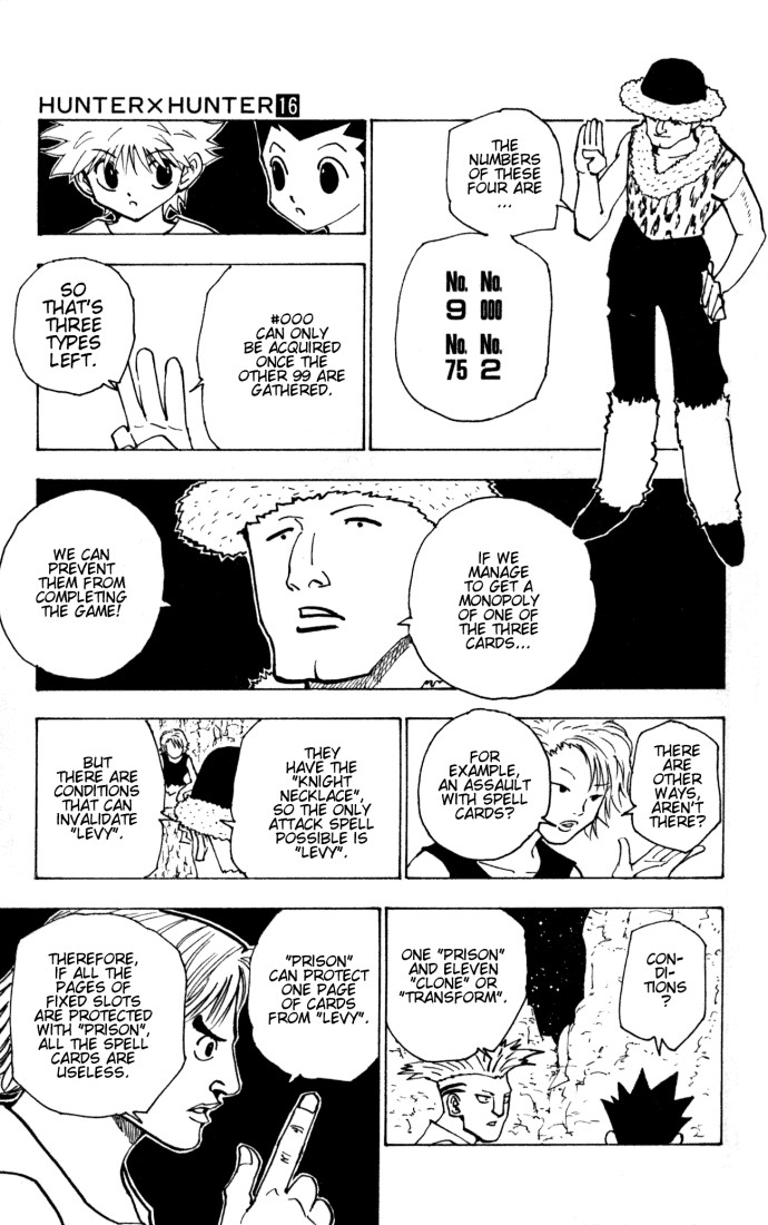 Hunter x Hunter Manga Chapter 154 page 5 - Common Cause