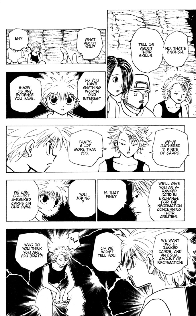 Hunter x Hunter Manga Chapter 154 page 8 - Common Cause