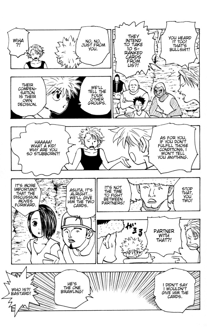 Hunter x Hunter Manga Chapter 154 page 9 - Common Cause