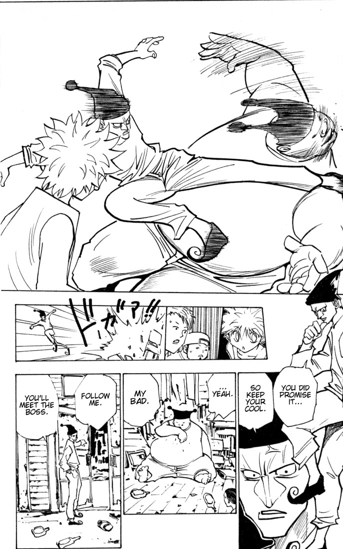 Hunter x Hunter Manga Chapter 156 page 10 - Face-Off: Part 1