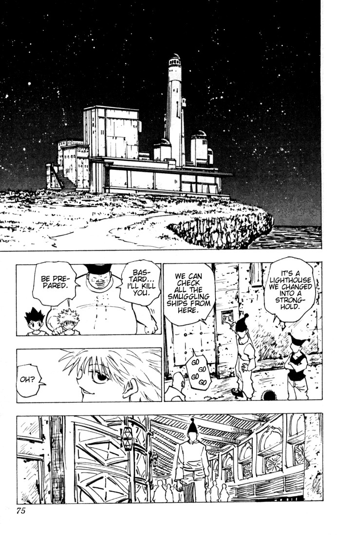 Hunter x Hunter Manga Chapter 156 page 11 - Face-Off: Part 1