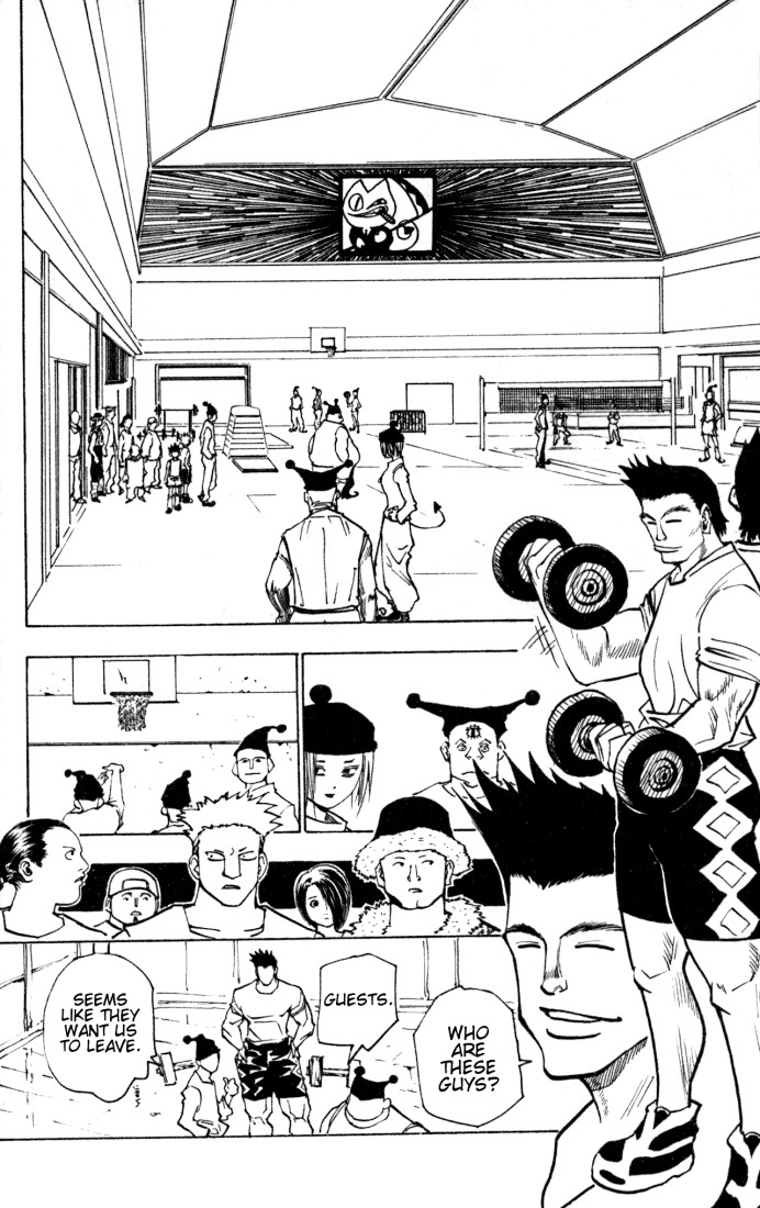 Hunter x Hunter Manga Chapter 156 page 12 - Face-Off: Part 1