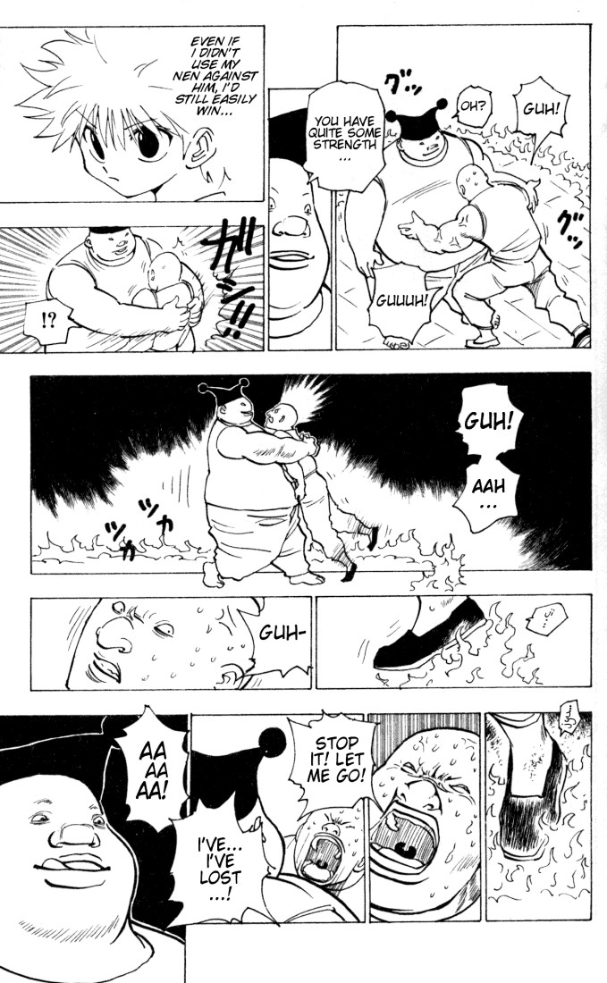 Hunter x Hunter Manga Chapter 156 page 3 - Face-Off: Part 1