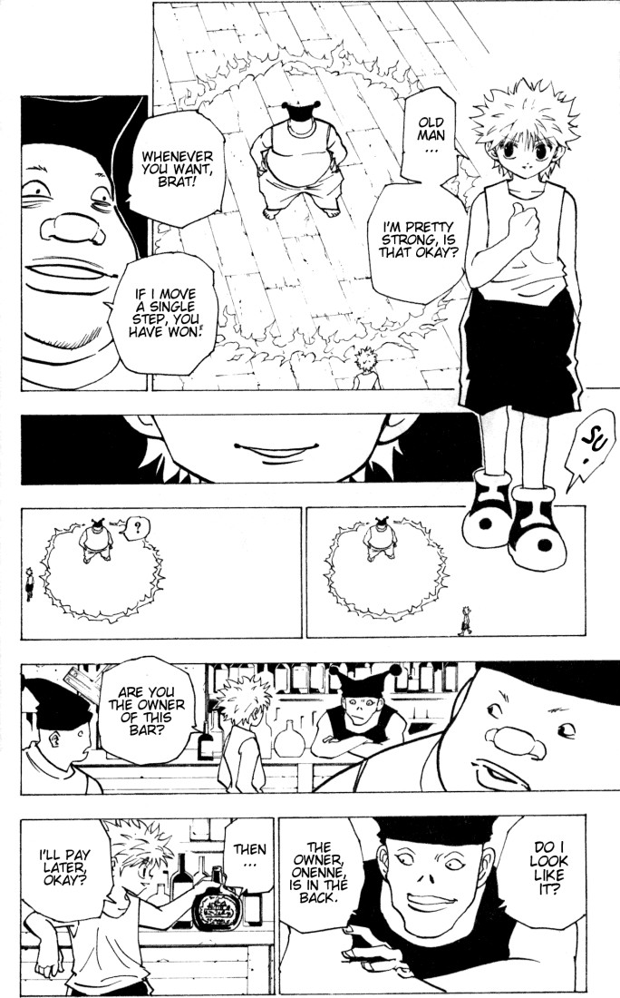 Hunter x Hunter Manga Chapter 156 page 6 - Face-Off: Part 1