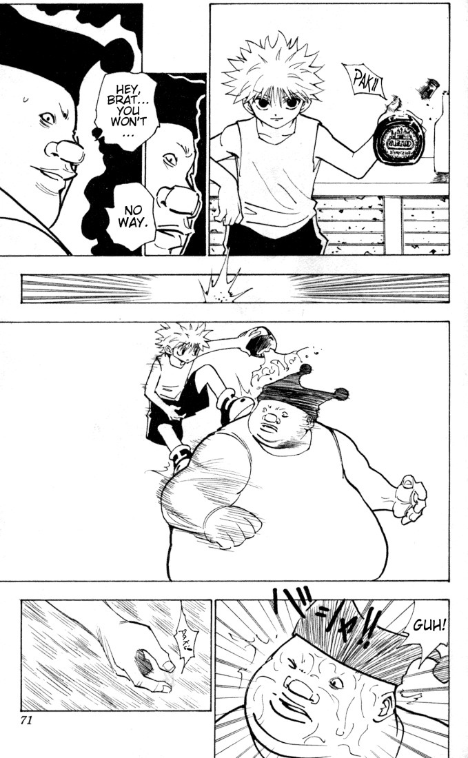 Hunter x Hunter Manga Chapter 156 page 7 - Face-Off: Part 1