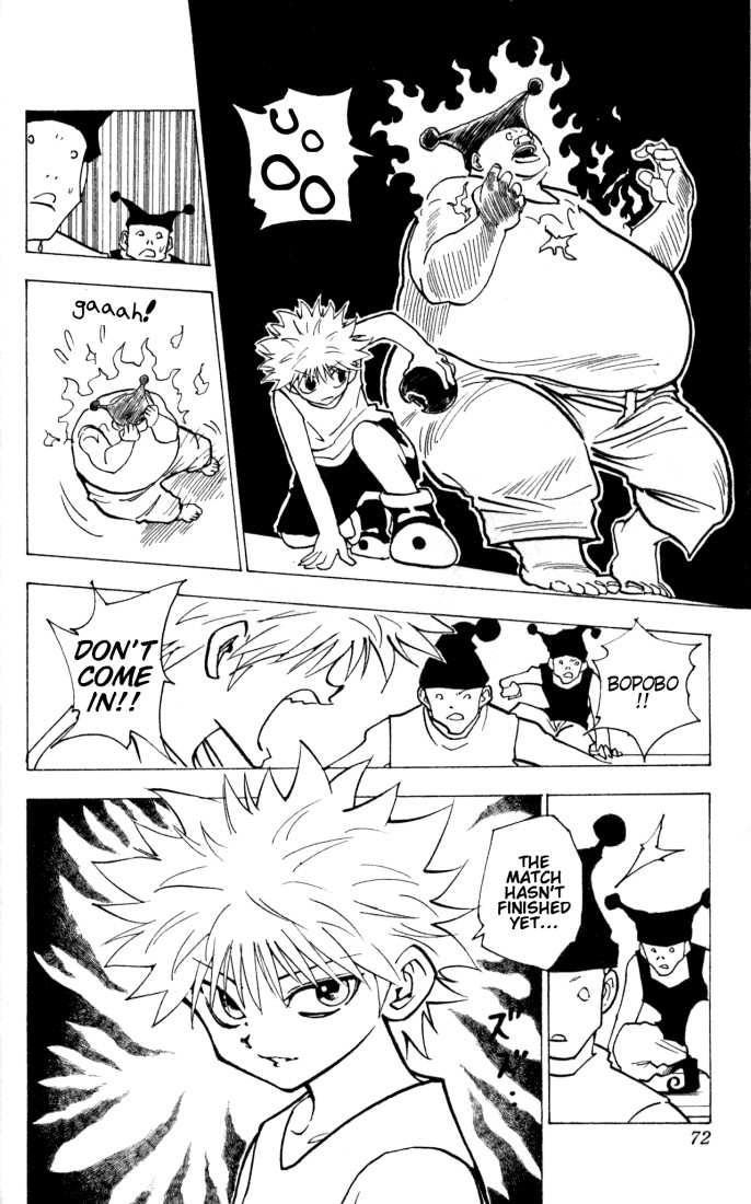 Hunter x Hunter Manga Chapter 156 page 8 - Face-Off: Part 1