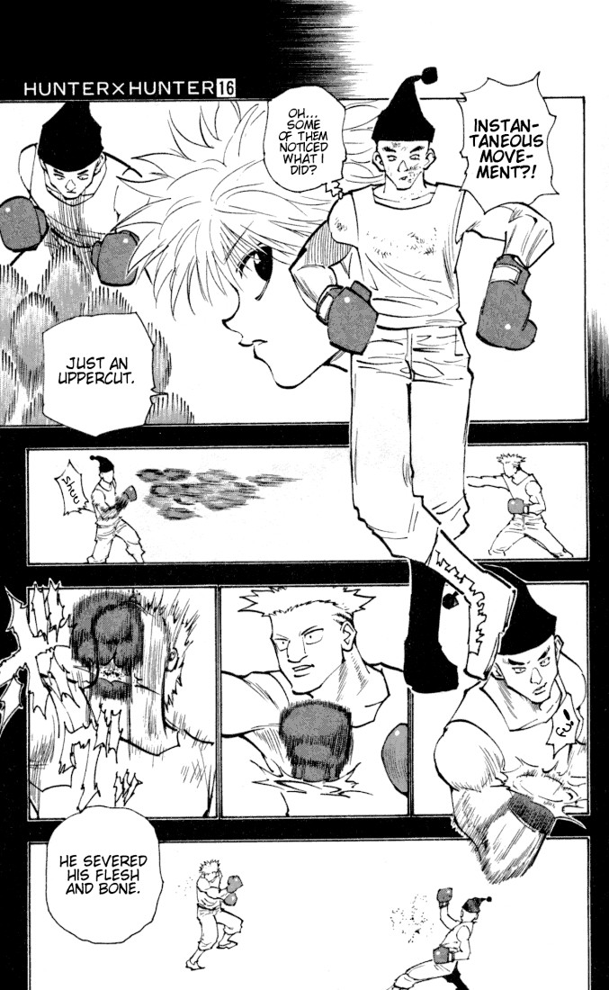 Hunter x Hunter Manga Chapter 157 page 7 - Face-Off: Part 2
