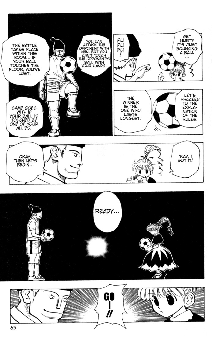 Hunter x Hunter Manga Chapter 157 page 9 - Face-Off: Part 2