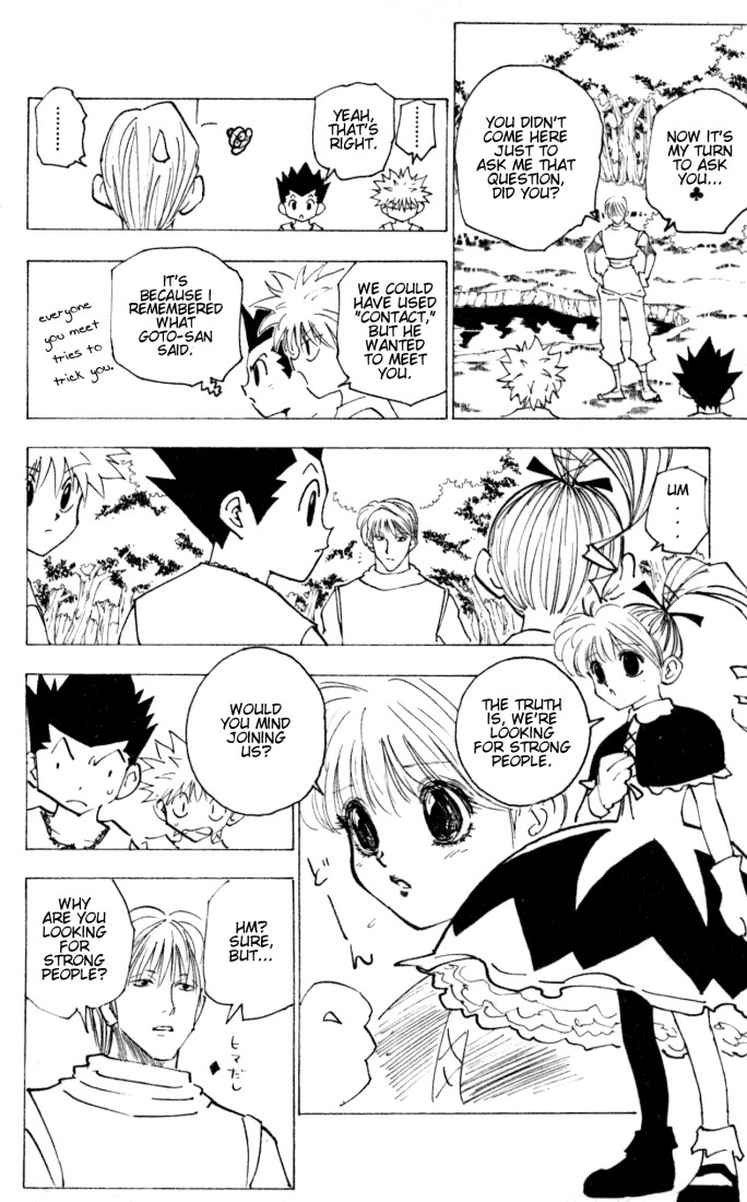 Hunter x Hunter Manga Chapter 158 page 14 - Two of a Kind +1