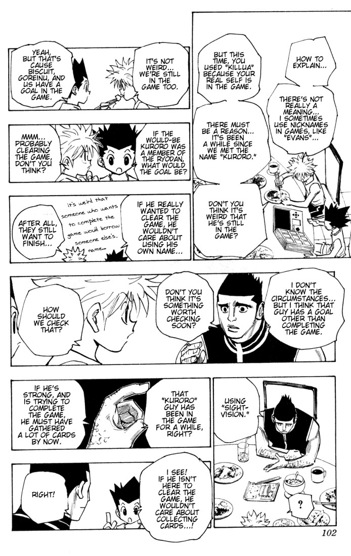 Hunter x Hunter Manga Chapter 158 page 6 - Two of a Kind +1