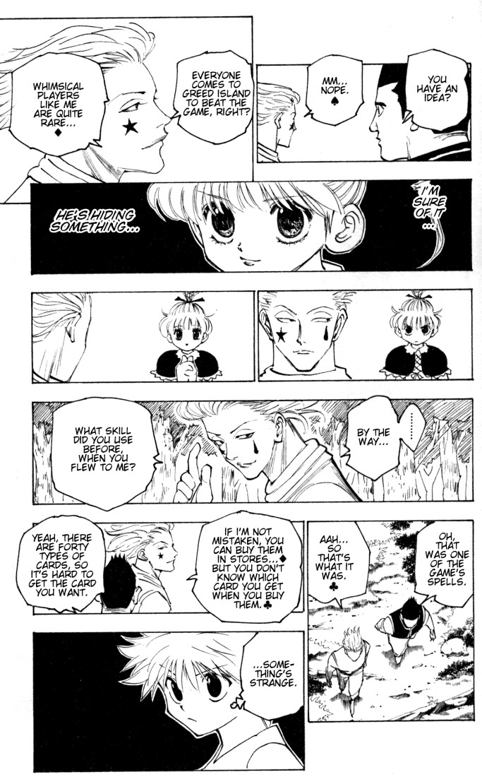 Hunter x Hunter Manga Chapter 159 page 3 - Aiai, the City of Love