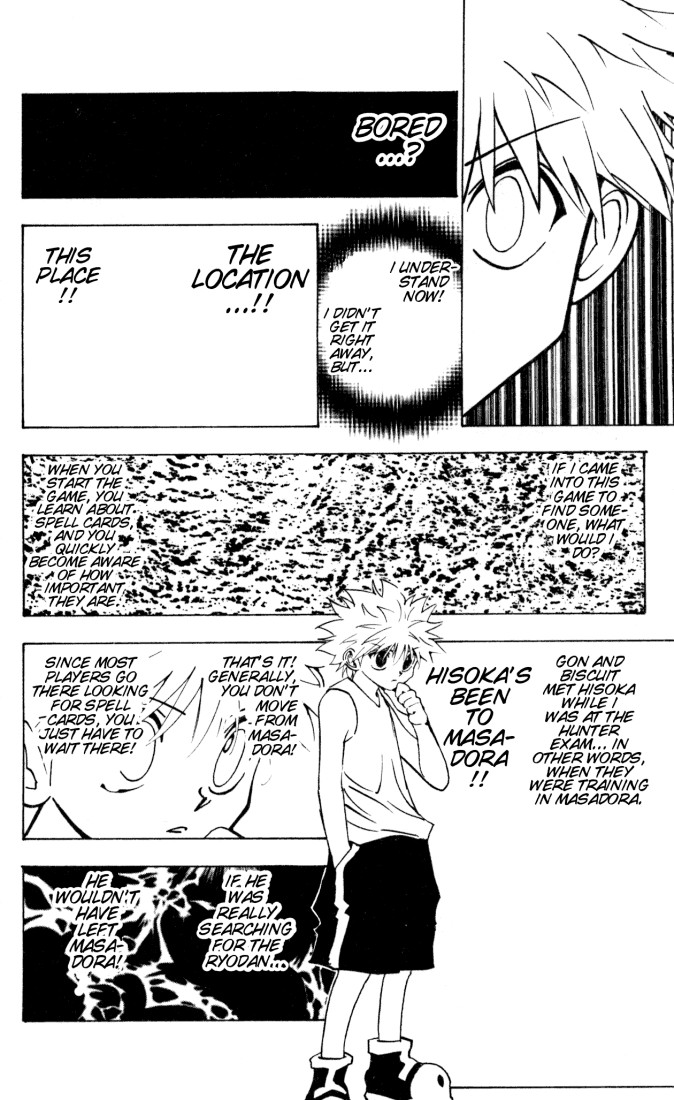 Hunter x Hunter Manga Chapter 159 page 8 - Aiai, the City of Love
