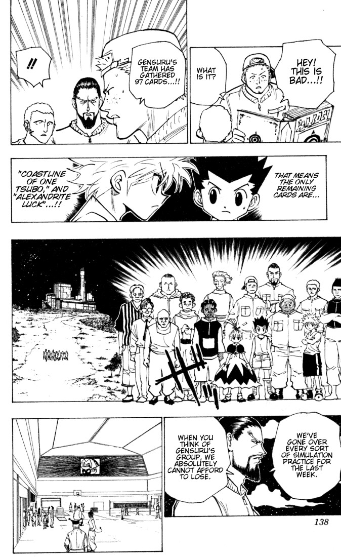 Hunter x Hunter Manga Chapter 160 page 10 - Face-Off: Part 3