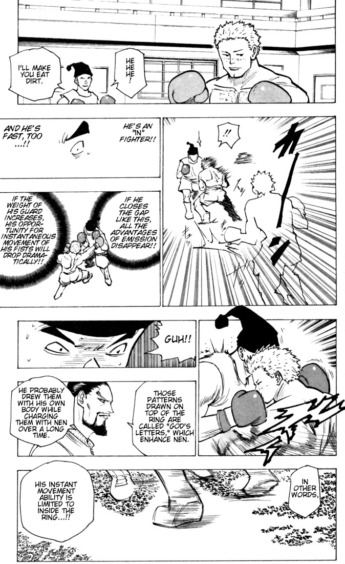 Hunter x Hunter Manga Chapter 160 page 11 - Face-Off: Part 3