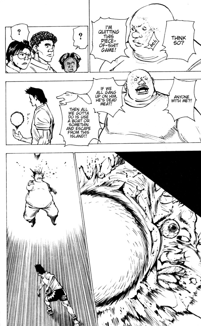 Hunter x Hunter Manga Chapter 160 page 14 - Face-Off: Part 3