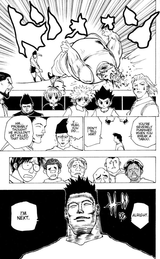 Hunter x Hunter Manga Chapter 160 page 15 - Face-Off: Part 3