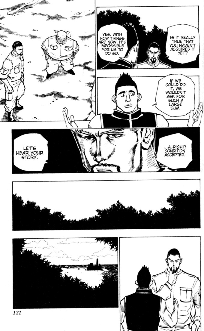 Hunter x Hunter Manga Chapter 160 page 3 - Face-Off: Part 3