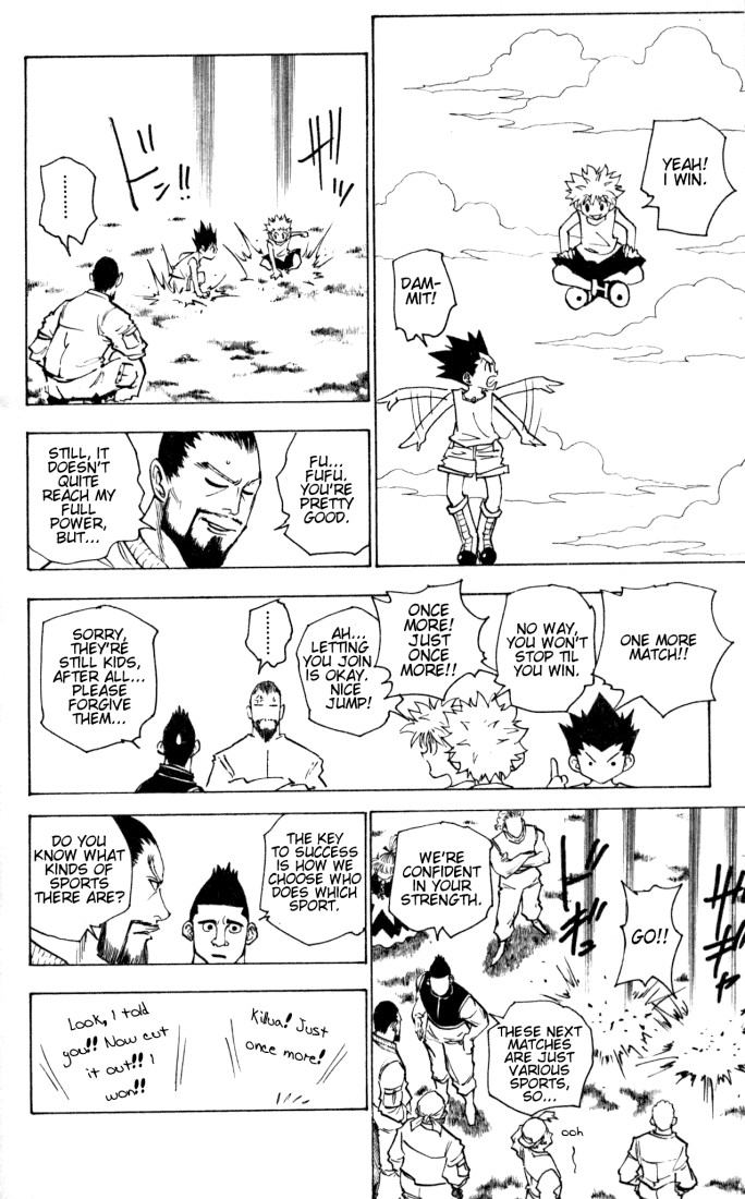 Hunter x Hunter Manga Chapter 160 page 8 - Face-Off: Part 3