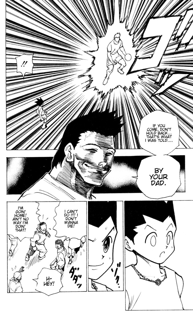 Hunter x Hunter Manga Chapter 161 page 10 - Face-Off: Part 4