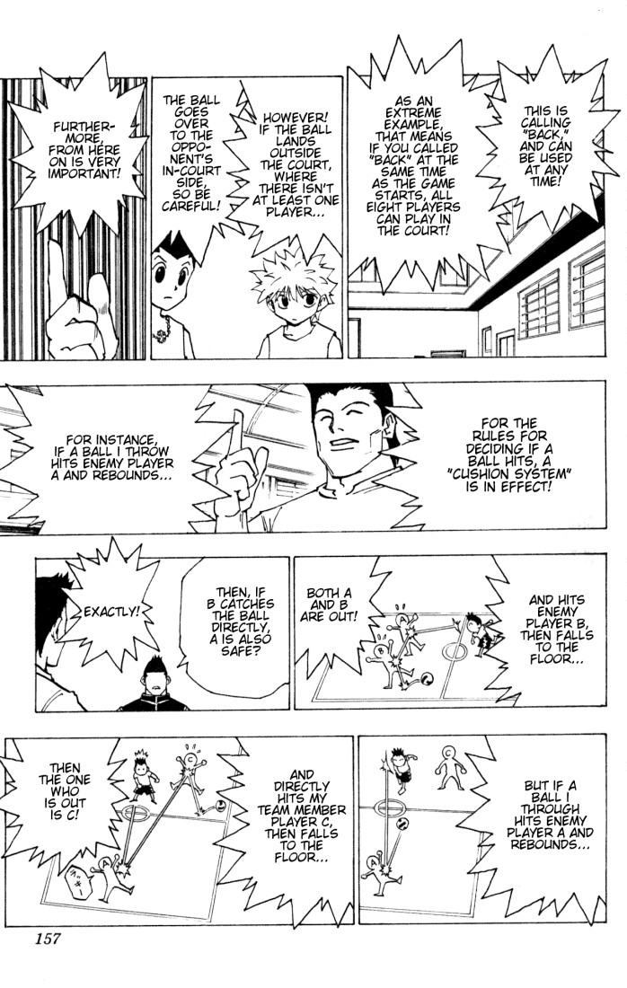 Hunter x Hunter Manga Chapter 161 page 13 - Face-Off: Part 4