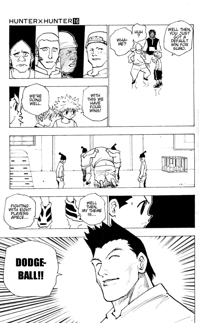 Hunter x Hunter Manga Chapter 161 page 3 - Face-Off: Part 4