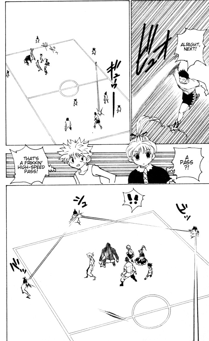 Hunter x Hunter Manga Chapter 162 page 10 - Face-Off: Part 5