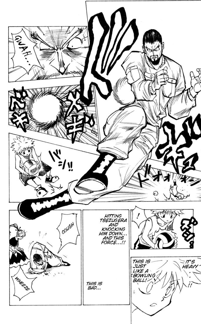 Hunter x Hunter Manga Chapter 162 page 12 - Face-Off: Part 5