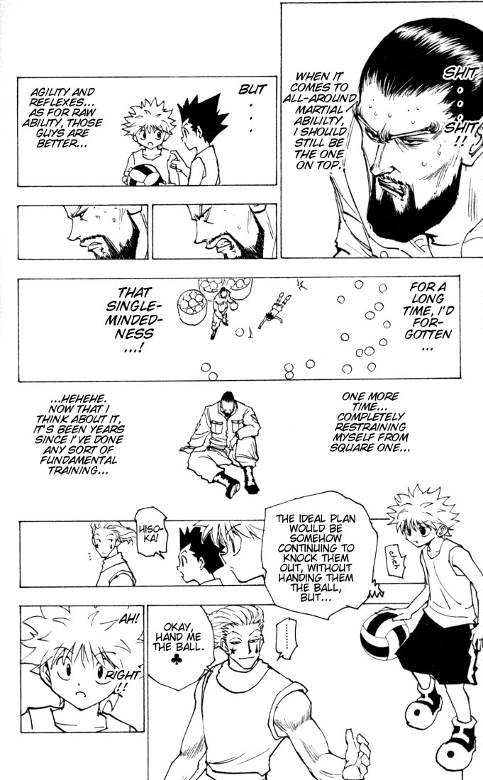 Hunter x Hunter Manga Chapter 162 page 14 - Face-Off: Part 5