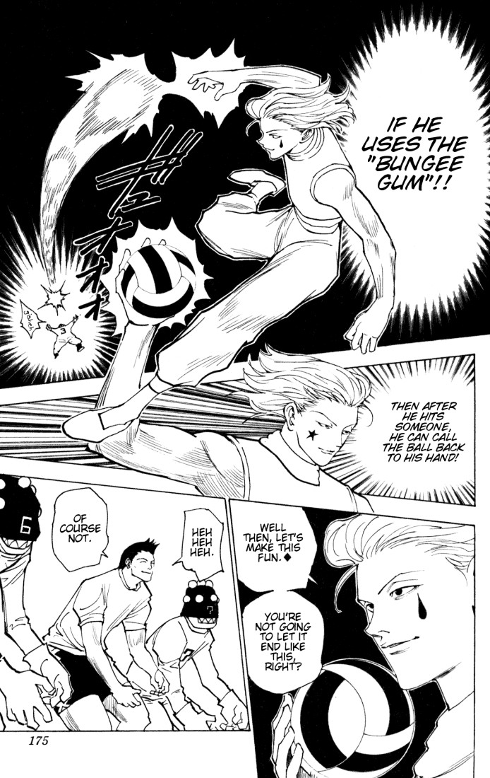 Hunter x Hunter Manga Chapter 162 page 15 - Face-Off: Part 5