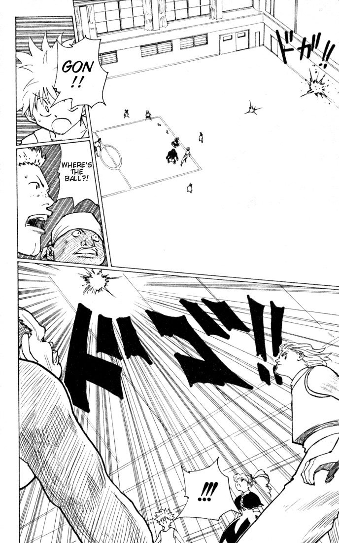 Hunter x Hunter Manga Chapter 163 page 10 - Face-Off: Part 6