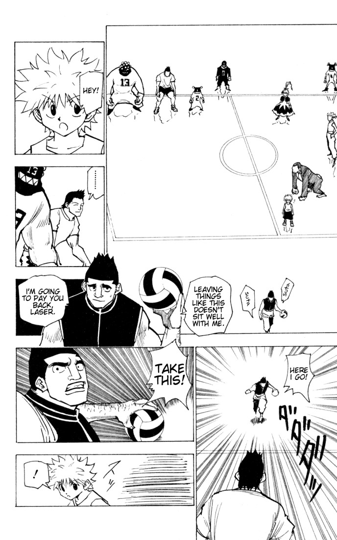 Hunter x Hunter Manga Chapter 163 page 14 - Face-Off: Part 6