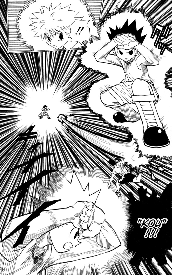 Hunter x Hunter Manga Chapter 163 page 8 - Face-Off: Part 6