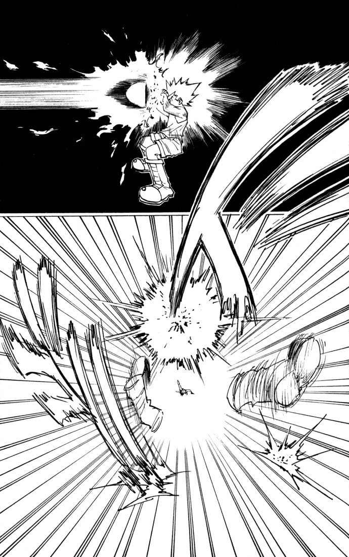 Hunter x Hunter Manga Chapter 163 page 9 - Face-Off: Part 6