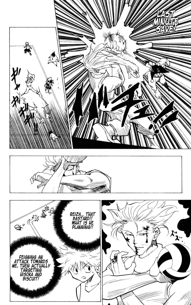Hunter x Hunter Manga Chapter 164 page 10 - Face-Off: Part 7