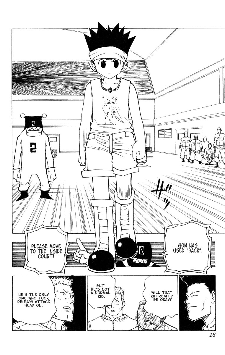 Hunter x Hunter Manga Chapter 164 page 12 - Face-Off: Part 7