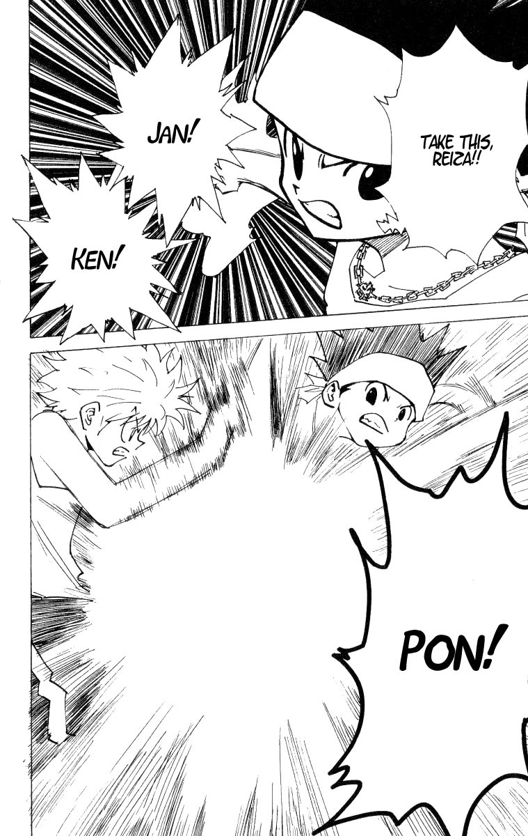 Hunter x Hunter Manga Chapter 165 page 10 - Face-Off: Part 8